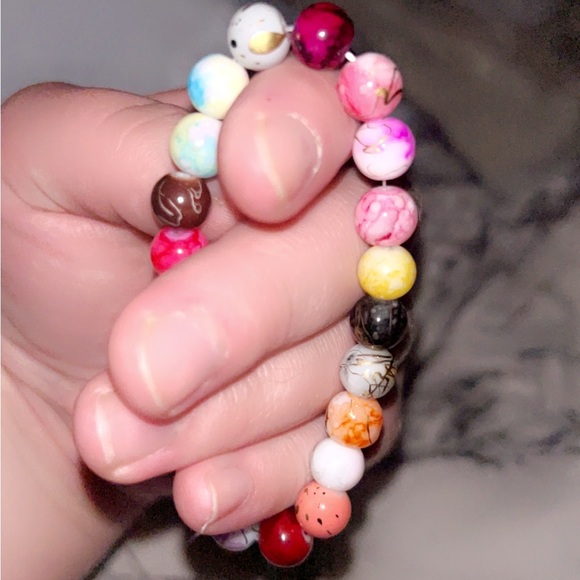 Handmade Marble multi-color peace bracelets - Picture 7 of 7